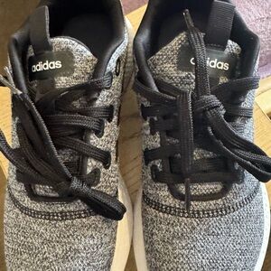 Adidas Knit Black and Gray Shoes